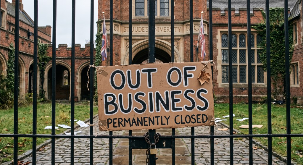 The Empire’s Visa Ponzi Scheme Hits the Wall: Why UK Universities Are Burning Their Own&nbsp;Furniture
