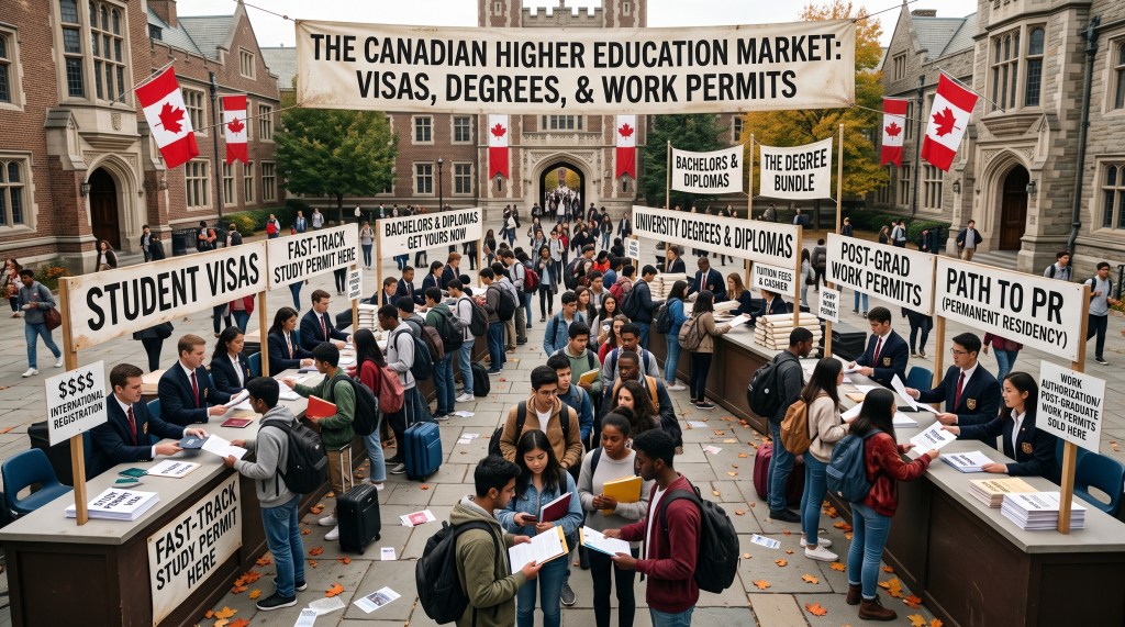 When Ottawa Turned Off the Tap: Canadian Higher Ed Discovers It Was Never an Educational System, Just a Visa&nbsp;Brokerage